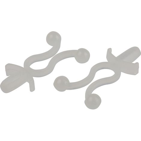 Clip serre-câbles clipsable, Ø max 10.2mm en Nylon ( Prix pour Sachet de 25 )