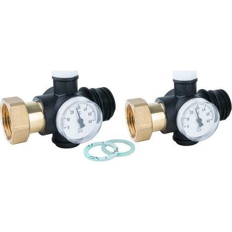 Afriso Kit de válvulas ProCalida latón duradero calefacción
