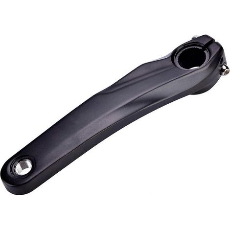 Manivelle gauche de vélo en alliage d'aluminium 2024 pour pédalier 590 610 SLX XT XTR (noir) (1/5)