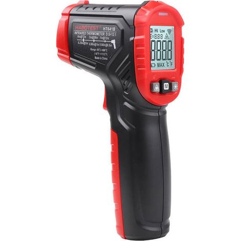 Thermomètres à Infrarouge Laser , -50℃ à 600℃ Pistolet Temperature Numérique pour Cuisine Cuisson, Four à Pizza, Patisserie,Viande Alimentaire, HVAC, Frigo, Grill, Moteur, (1/5)