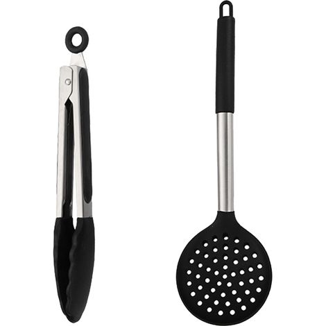 Ustensile De Cuisine En Silicone - Résistant À La Chaleur Jusqu'à 230 °C - Compatible Poêles Antiadhésives - Lot De 6 Pièces (1/5)