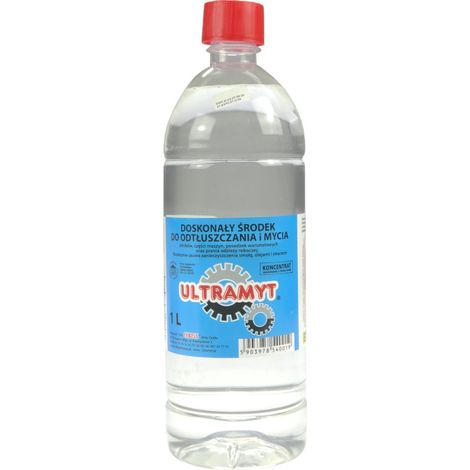 Preparazione liquida, concentrato, sgrassante, lavaggio, Ultramyt 1 l (1/3)