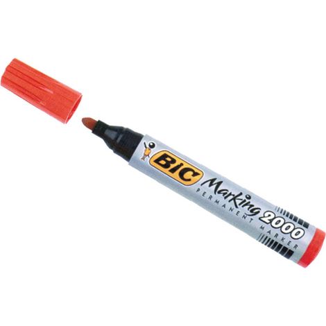 MARCATORE MARKING 2000 ROSSO PERMANENTE BIC (1/2)