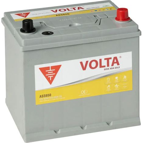 Batería de Coche Start Stop EFB 65Ah 600 A EN Volta ASS650D (1/3)