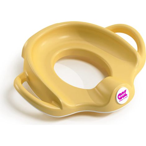 Okbaby Sofa Reductor de Inodoro Ergonomico con Respaldo Alto - Amarillo (1/5)