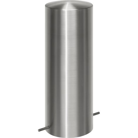 FRANKEL kaiserkraft, Potelet en inox, avec tête plate, à