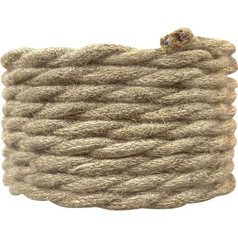 Câble électrique torsadé corde, long. 3m, diam. 9mm - Tibelec (1/5)