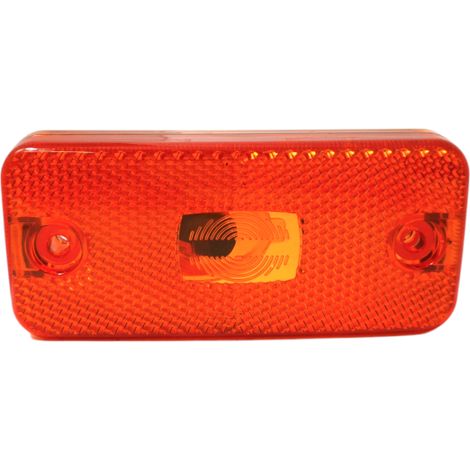 Orangefarbener Seitenblinker für Iveco Daily, Fiat Ducato, Peugeot Boxer, Citroen Jumper, mit Steckverbinder.