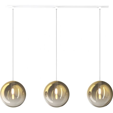 Top light lustre moderne eclipse 1184 s3 g9 led suspension en verre (1/5)