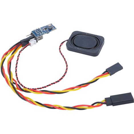 Module de Simulateur de Son de  de Voiture RC pour Camions sur Chenilles RC à l'échelle 28/24/18 –  synchronisé avec l'accélérateur avec échantillonnage de 22,05 KHz et 4 Mo de (1/5)