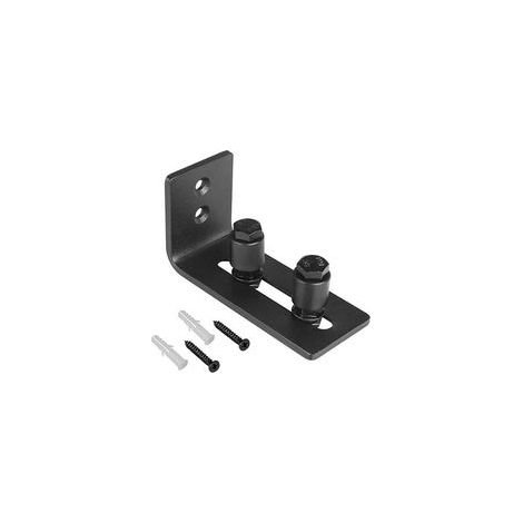 Guide de sol pour porte coulissante en acier au carbone, réglable –