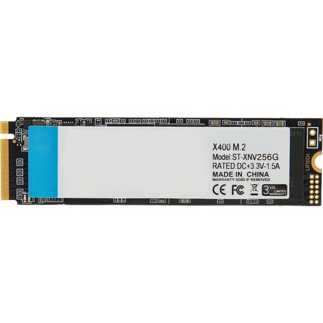 Disque SSD M.2 NVMe PCIe Gen3 x4 256Go - 2100Mo/s en lecture - Mémoire 3D TLC NAND - Compatible PC portable et bureau (1/5)