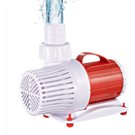 Bomba de agua anfibia de frecuencia variable (2000 l/h), extremadamente silenciosa, con tecnología de onda sinusoidal, 24 V CC, para acuarios de agua dulce y salada. Apta para acuarios de agua dulce y (1/5)