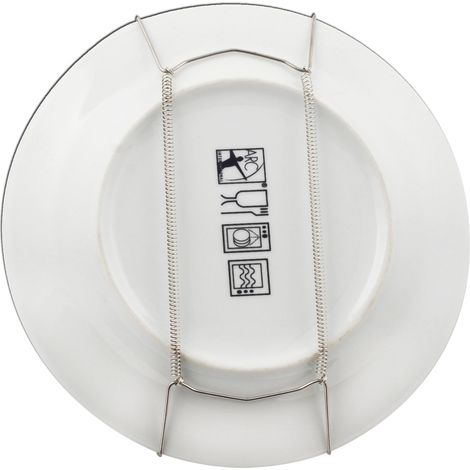 Metaltex Tellerhalter aus Metall 16 cm