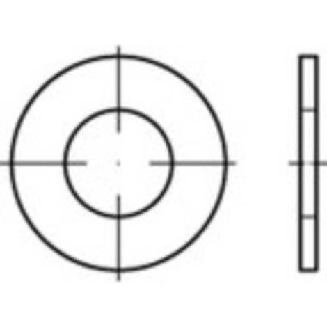 [NEUWERTIG] B-Ware TOOLCRAFT Unterlegscheibe 27.5 mm 55 mm Stahl Scheibe Ringe Montagematerial (1/2)