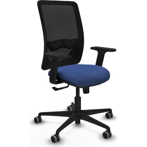 Silla de oficina piqueras y crespo Zulema negro ergonómica (1/2)