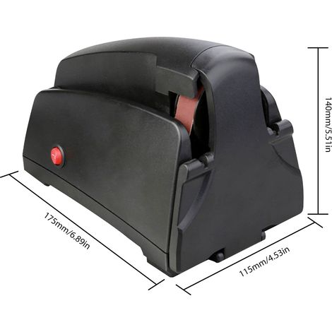 Affûteur de couteaux électrique flexible et rapide avec 3 modes préprogrammés, outil d'affûtage professionnel pour la cuisine. Prise européenne. (1/5)