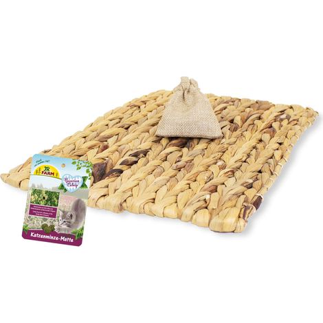 JR FARM tapete de hierba gatera juguete para gatos (1/4)