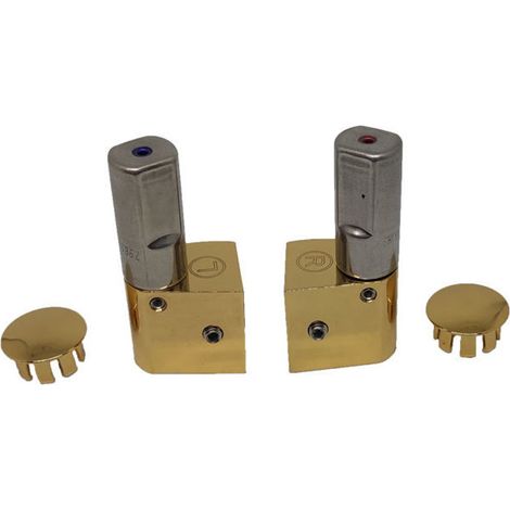 Ricambio coppia cerniere oro per copriwater Gessi 37584.032 (1/2)