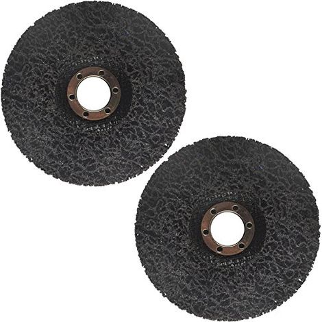 115mm bande propre et le collage peinture antirouille disque meuleuse d'angle dépose 2pk (1/4)