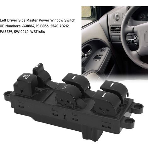 Elektrischer Fensterheberschalter links (Fahrerseite) 254017B212 mit Touch-Bedienung für Nissan Quest 1999-2002 (1/5)