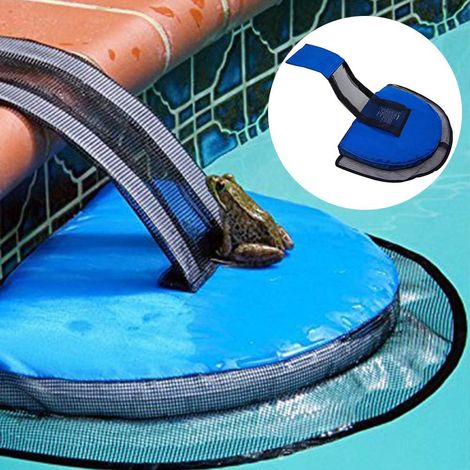 1 Rampe De Sauvetage Animal, Filet Sécurité PVC, Pour Piscine Étang Salle De Bain (1/5)