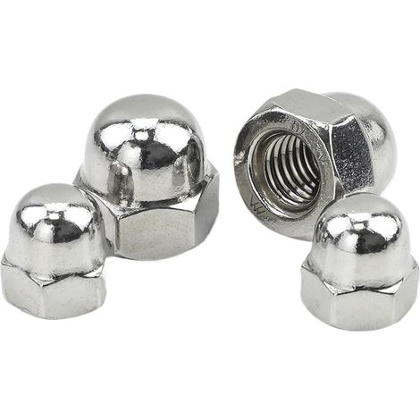Écrou borgne, à tête hexagonale, M3, M4, M5, M6, M8, M10, M12, M14 (1/5)