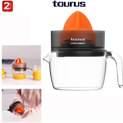 Zitruspresse - Citrus - Kompakt - Doppelte Drehrichtung - Extra großer Kegel - 800 ml Behälter