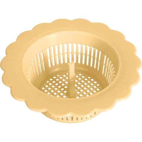 Filtre Évier - Filtre à Écoulement pour Évier Cuisine - Compatible avec Éviers Standard - Diamètre Intérieur 5 cm - Hauteur 3 cm - PP - 1 Pièce (1/3)