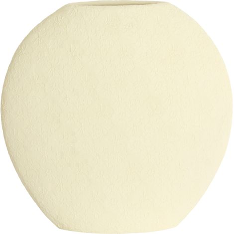 Vaso bianco in plastica suggestivo Light & Living Renda (1/4)