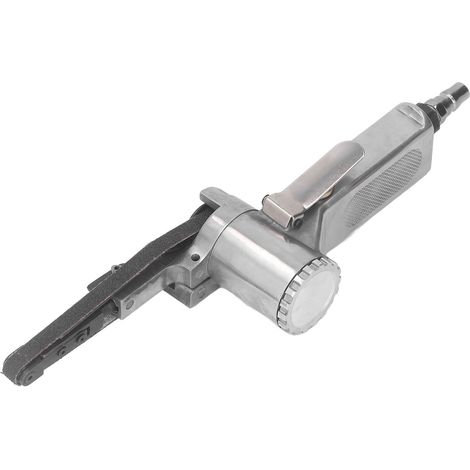 Ponceuse à bande pneumatique, outil de polissage et meulage mini, ponceuse-lustreuse à air comprimé, machine de finition et ponçage. (1/5)