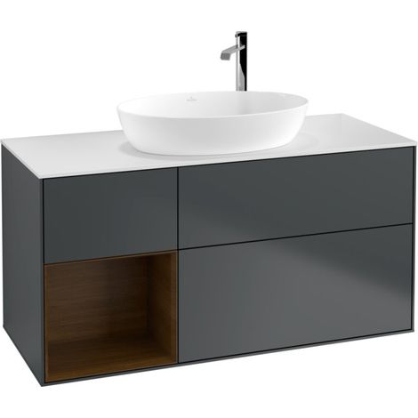 Villeroy & Boch F941GNHG Armoire sous-lavabo Finion F94 (1/2)