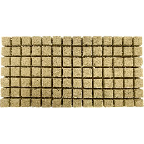 Substrat - 2940 cubes de laine de roche - 3,6x3,6x4cm - Grodan (1/3)