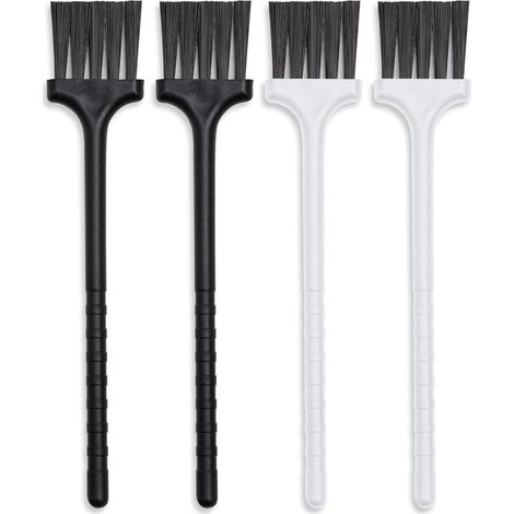Petite brosse de nettoyage en plastique pour centrifugeuses, machines à café, brosse antistatique pour ordinateurs portables et ordinateurs, brosse de nettoyage étroite pour clavier pour rails de fenê (1/3)