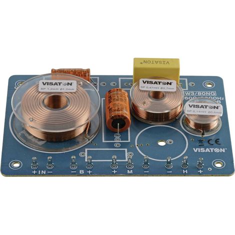 Visaton HW 3/80 NG - 8 Ohm Crossover a 3 vie 8 Ω