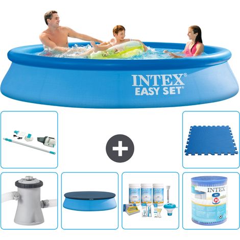 Intex Piscine Easy Set Ronde - 305x61 cm - 7-pièces S40867 (1/5)