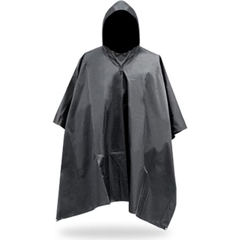 Atmungsaktiver Outdoor-Regenmantel mit Tarnmuster – wattierter Poncho – komplettes Regenponcho-Set für Erwachsene – einteiliger Regenmantel – Fahrradregenmantel (1/2)