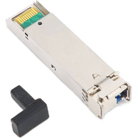 Module optique SFP 155M, interface LC, 20 km, fibre unique, 3.3V, pour commutateur optique, durable et fiable. (1/5)