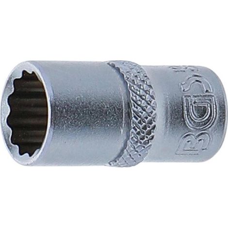 Douille pour Clé Douze Pans 6,3 mm (1/4) - 9 mm - Acier Résistant - Usage Précis et Durable - D-Work