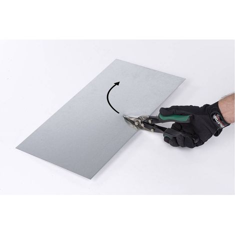 Tijeras para chapa Kreator krt611103 hojas endurecidas ergonómicas
