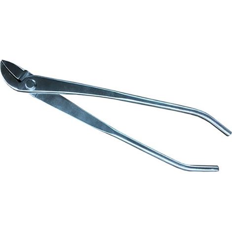 Pinza piegafilo in acciaio inox a becco d'oca per bonsai, 210 mm (CP-210-1/P)