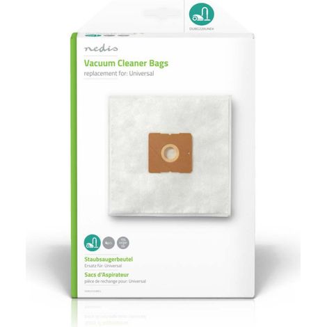 Nedis DUBG220UNE4 Sac pour aspirateur (pack de 4) (1/4)