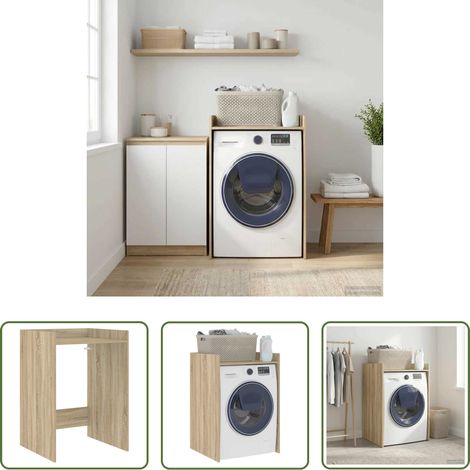Armoire machine à laver - Armoire pour machine à laver Sonoma 67,5 x 62 x 97 cm (1/5)