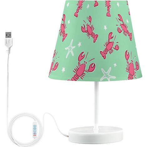 Kcldeci Lampe de chevet pour chambre à coucher, ferme, salon (1/5)