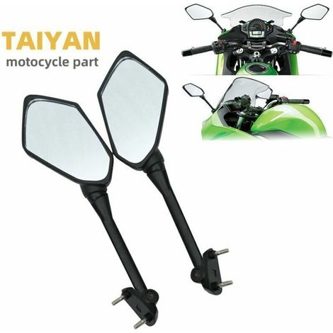 Rétroviseur moto Kawasaki Ninja 650R ER6F ER-6F 400R NINJA 1000 Z1000SX (1/5)