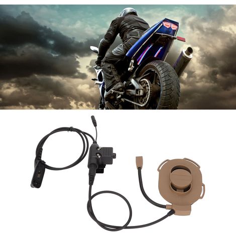 Casque moto avec micro-casque militaire unilatéral et micro-doigt PTT U94 pour MOTOROLA XIR P8268 P8668 DP4400