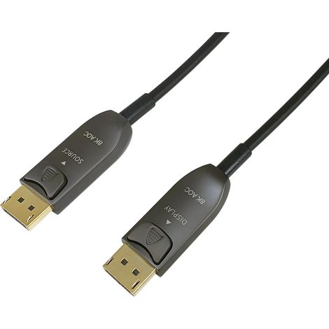 Equip DisplayPort 1.4 StSt 30m 8K60Hz komp.HDCP schwarz