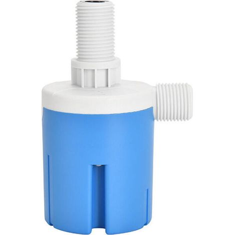 Bardusch – Regolatore automatico di livello per piscina – Valvola a galleggiante in plastica per uso alimentare – Controllo del livello dell'acqua 0-100°C – Installazione verticale (1/4)