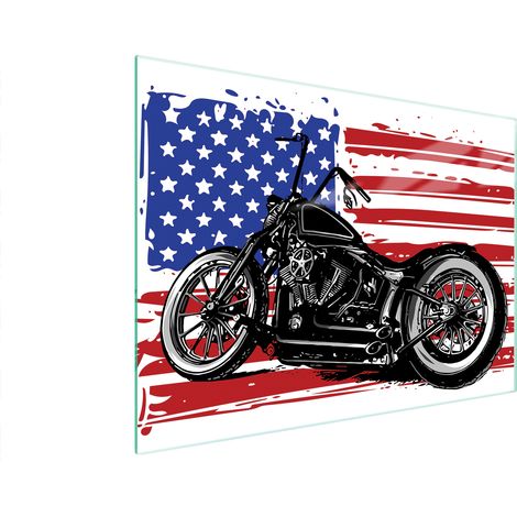 Planche à découper en verre 40x30 pour moto (1/5)