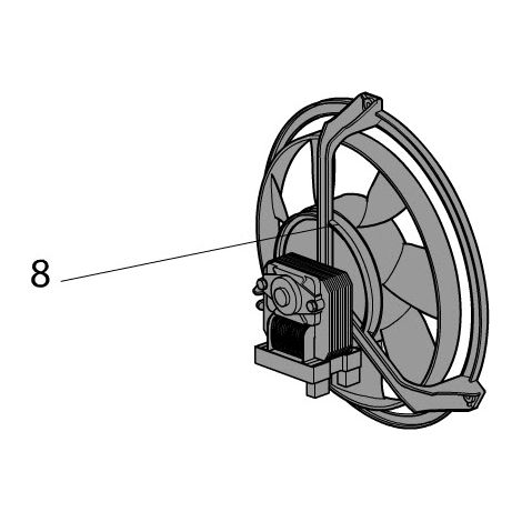 MOTEUR VENTILATEUR POUR PETIT ELECTROMENAGER DELONGHI - TL1598
